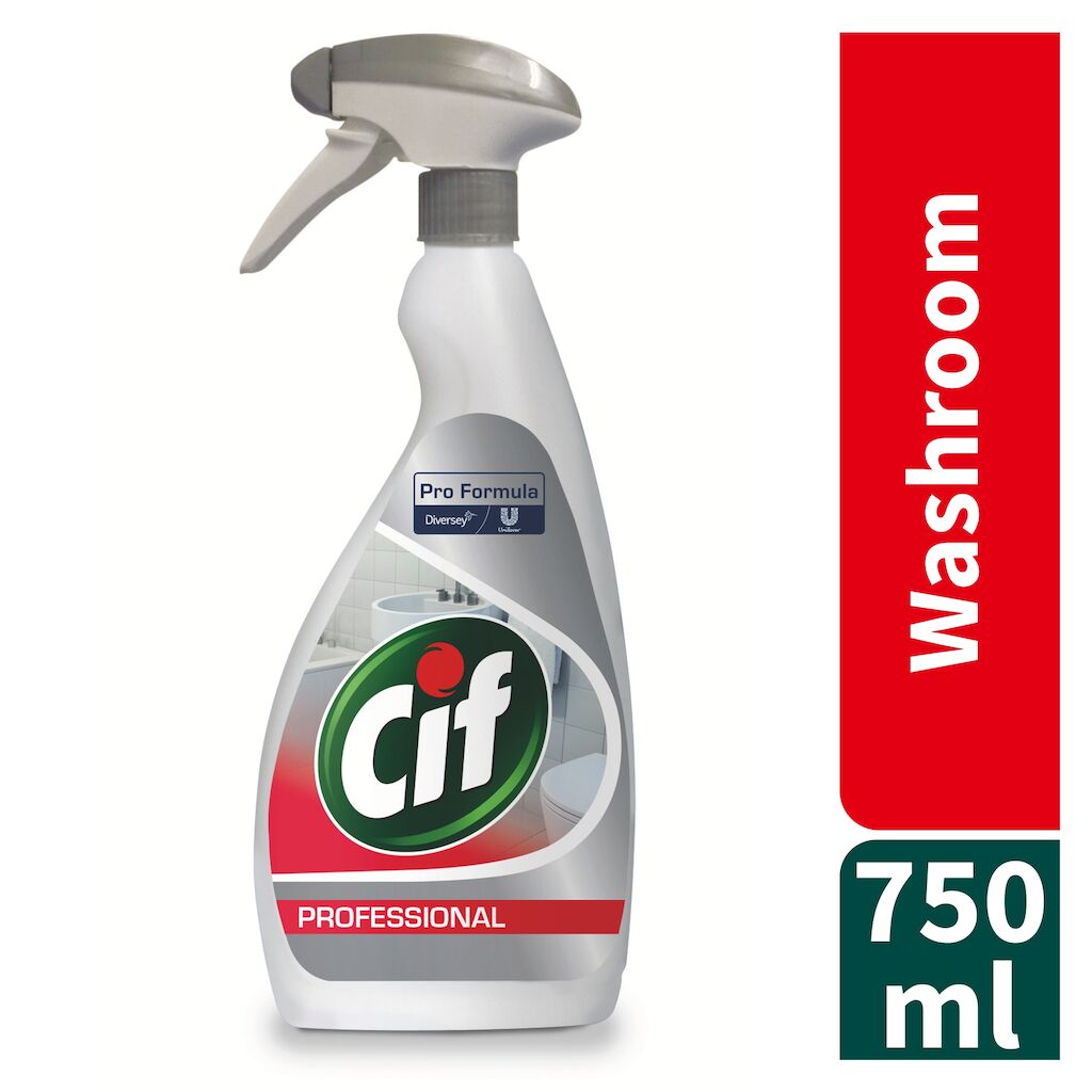 Cif Pro Formula Washroom 6x0.75L - Washroom cleaner and limescale remover